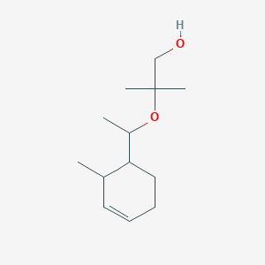 2-Methyl-2-[1-(2-methylcyclohex-3-en-1-yl)ethoxy]propan-1-ol