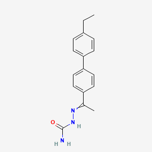 2-[1-(4'-Ethyl[1,1'-biphenyl]-4-yl)ethylidene]hydrazine-1-carboxamide