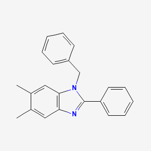 1-Benzyl-5,6-dimethyl-2-phenyl-1H-benzimidazole