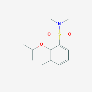 3-Ethenyl-N,N-dimethyl-2-[(propan-2-yl)oxy]benzene-1-sulfonamide