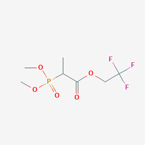 2,2,2-Trifluoroethyl 2-(dimethoxyphosphoryl)propanoate