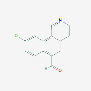 9-Chlorobenzo[h]isoquinoline-6-carbaldehyde