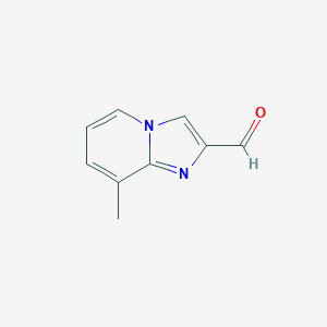 molecular formula C9H8N2O B141985 8-Methylimidazo[1,2-a]pyridine-2-carbaldehyde CAS No. 143982-39-2