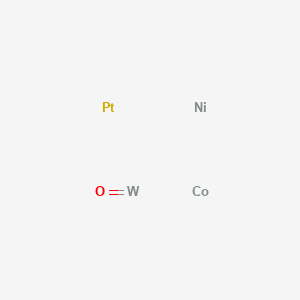 Cobalt;nickel;oxotungsten;platinum