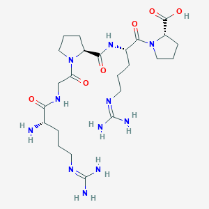 N~5~-(Diaminomethylidene)-L-ornithylglycyl-L-prolyl-N~5~-(diaminomethylidene)-L-ornithyl-L-proline