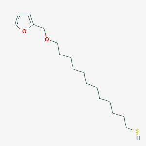 12-[(Furan-2-yl)methoxy]dodecane-1-thiol