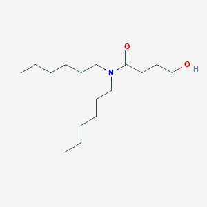 N,N-Dihexyl-4-hydroxybutanamide