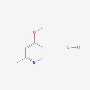 4-Methoxy-2-methylpyridine;hydrochloride