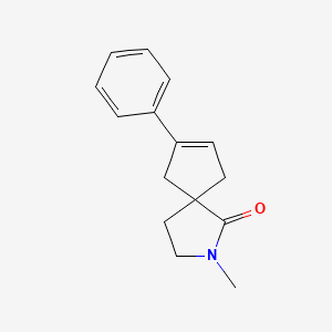 2-Methyl-7-phenyl-2-azaspiro[4.4]non-7-en-1-one