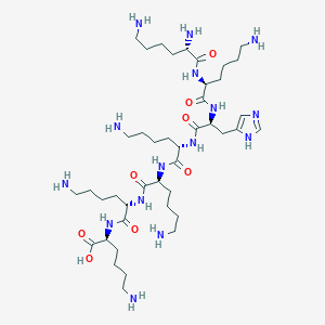 L-Lysine, L-lysyl-L-lysyl-L-histidyl-L-lysyl-L-lysyl-L-lysyl-