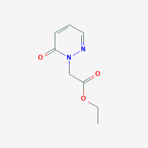 molecular formula C8H10N2O3 B1419884 乙酸(6-氧代吡哒嗪-1(6H)-基)酯 CAS No. 874491-58-4