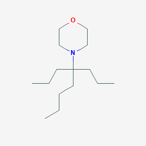 Morpholine, 4-(1,1-dipropylpentyl)-