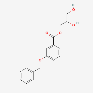 2,3-Dihydroxypropyl 3-(benzyloxy)benzoate