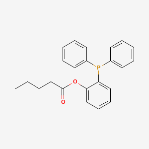 2-(Diphenylphosphanyl)phenyl pentanoate