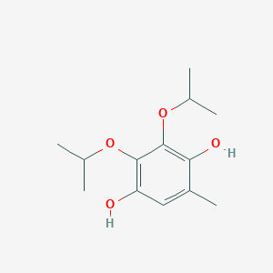 5-Methyl-2,3-bis[(propan-2-yl)oxy]benzene-1,4-diol