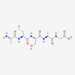 L-Alanyl-L-cysteinyl-L-seryl-L-alanylglycine