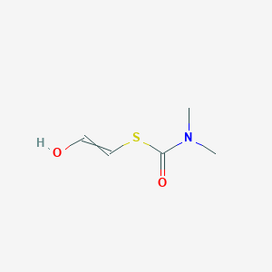 molecular formula C5H9NO2S B14199027 S-(2-Hydroxyethenyl) dimethylcarbamothioate CAS No. 919477-08-0