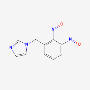 1-[(2,3-Dinitrosophenyl)methyl]-1H-imidazole