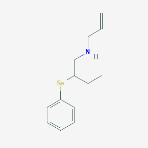 molecular formula C13H19NSe B14199059 1-Butanamine, 2-(phenylseleno)-N-2-propenyl- CAS No. 831200-66-9