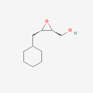 [(2R,3S)-3-(Cyclohexylmethyl)oxiran-2-yl]methanol