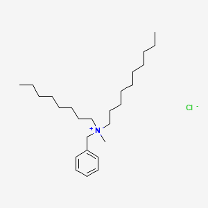 N-Benzyl-N-methyl-N-octyldecan-1-aminium chloride