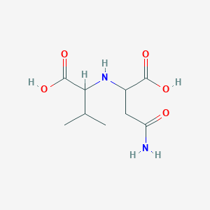 N~2~-(1-Carboxy-2-methylpropyl)asparagine