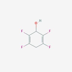 2,3,5,6-Tetrafluorocyclohexa-2,5-dien-1-ol