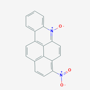 B141997 3-Nitro-6-azabenzo(a)pyrene N-oxide CAS No. 138835-34-4