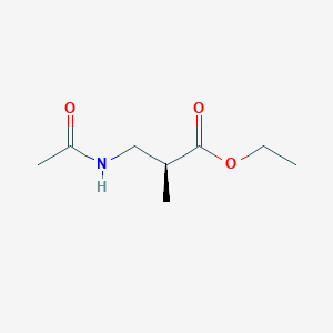 Ethyl (2S)-3-acetamido-2-methylpropanoate