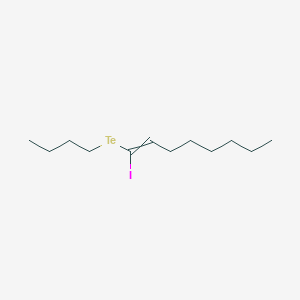 1-(Butyltellanyl)-1-iodooct-1-ene