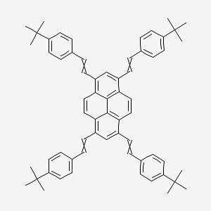 1,3,6,8-Tetrakis[2-(4-tert-butylphenyl)ethenyl]pyrene