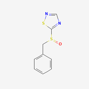 5-(Phenylmethanesulfinyl)-1,2,4-thiadiazole