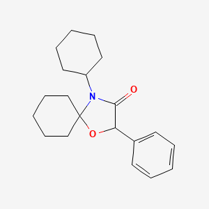 4-Cyclohexyl-2-phenyl-1-oxa-4-azaspiro[4.5]decan-3-one