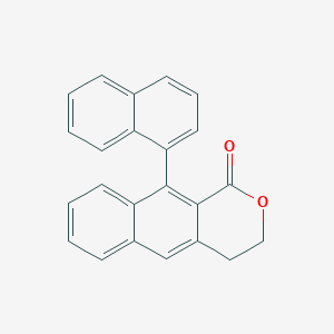 10-(Naphthalen-1-yl)-3,4-dihydro-1H-naphtho[2,3-c]pyran-1-one