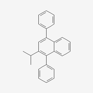 1,4-Diphenyl-2-(propan-2-yl)naphthalene