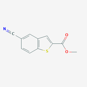B142003 Methyl 5-cyano-1-benzothiophene-2-carboxylate CAS No. 146137-93-1