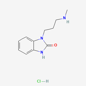 1-[3-(methylamino)propyl]-1,3-dihydro-2H-benzimidazol-2-one hydrochloride