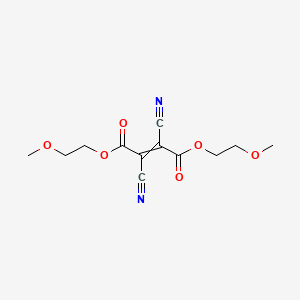 Bis(2-methoxyethyl) 2,3-dicyanobut-2-enedioate