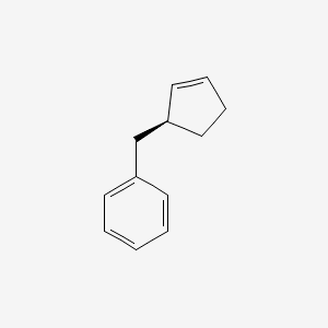 {[(1S)-Cyclopent-2-en-1-yl]methyl}benzene