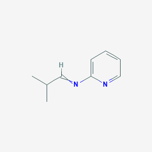 2-Methyl-N-(pyridin-2-yl)propan-1-imine