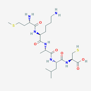 L-Methionyl-L-lysyl-L-alanyl-L-leucyl-L-cysteine