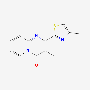 3-Ethyl-2-(4-methyl-1,3-thiazol-2-yl)-4H-pyrido[1,2-a]pyrimidin-4-one