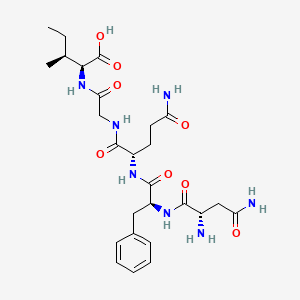 L-Asparaginyl-L-phenylalanyl-L-glutaminylglycyl-L-isoleucine