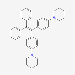 1,1'-[(2,2-Diphenylethene-1,1-diyl)di(4,1-phenylene)]dipiperidine