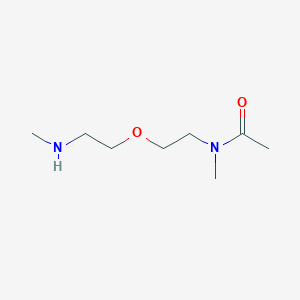 N-Methyl-N-{2-[2-(methylamino)ethoxy]ethyl}acetamide