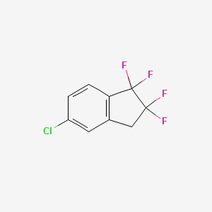 5-Chloro-1,1,2,2-tetrafluoro-2,3-dihydro-1H-indene