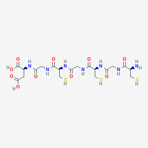 L-Cysteinylglycyl-L-cysteinylglycyl-L-cysteinylglycyl-L-aspartic acid