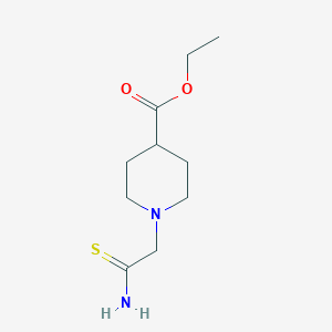 Ethyl 1-(2-amino-2-thioxoethyl)piperidine-4-carboxylate