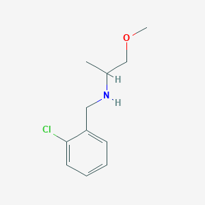 [(2-Chlorophenyl)methyl](1-methoxypropan-2-yl)amine