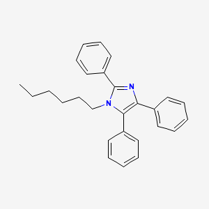 1-Hexyl-2,4,5-triphenyl-1H-imidazole